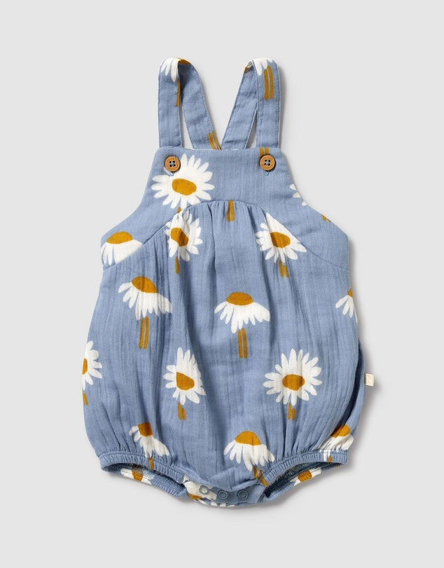 Daisy Floral Organic  Bodysuit