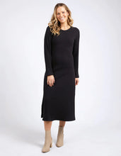Load image into Gallery viewer, Huntleigh Rib Dress - Foxwood
