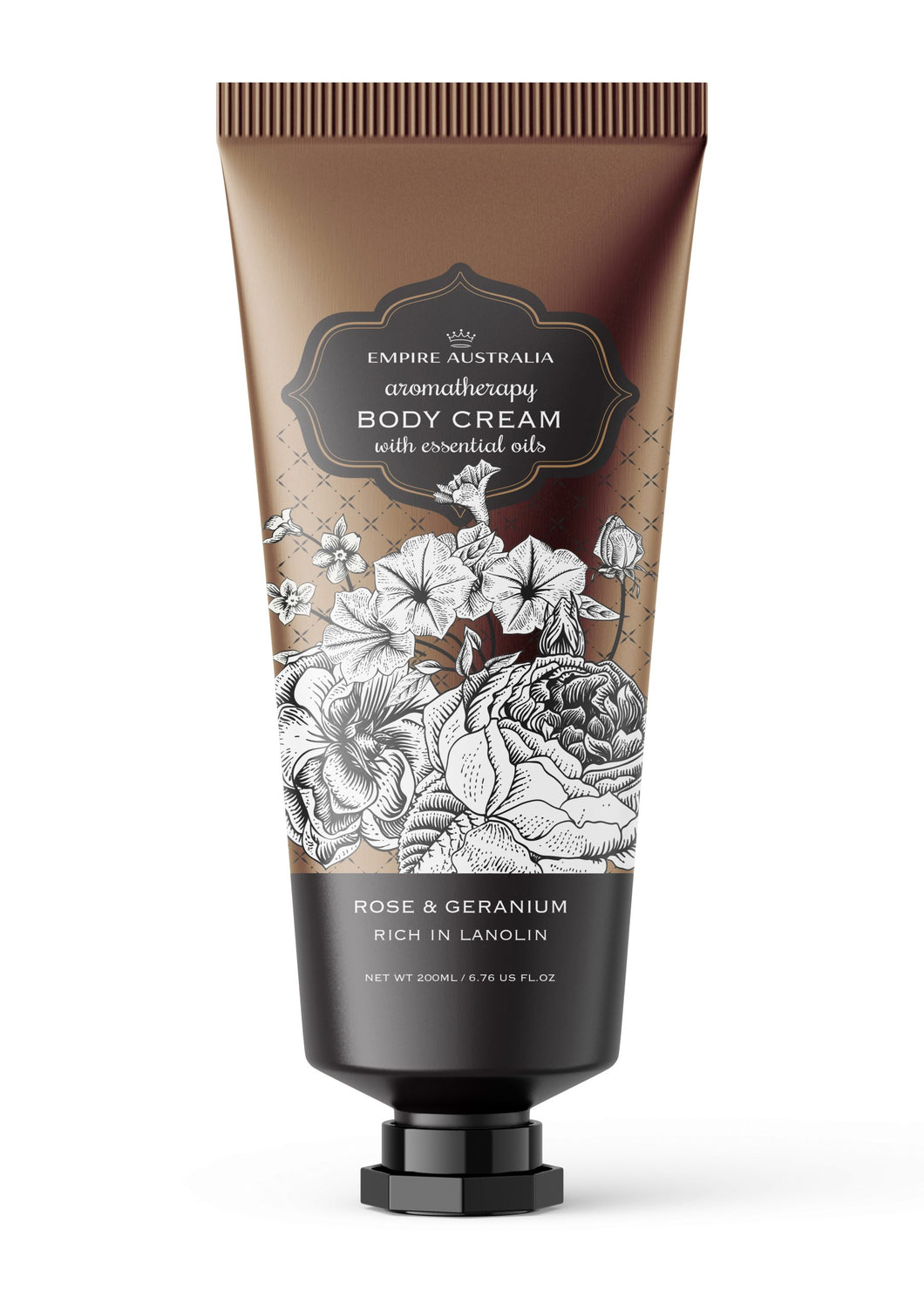 Rose & Geranium Body Cream 200ml