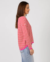 Load image into Gallery viewer, Stella and Gemma Street Jumper - Red/Pink
