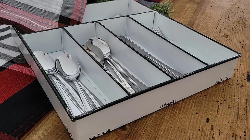 Vintage Cutlery Tray