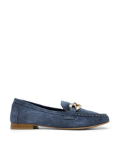 Load image into Gallery viewer, Mardi Indigo Suede Loafer Shoe
